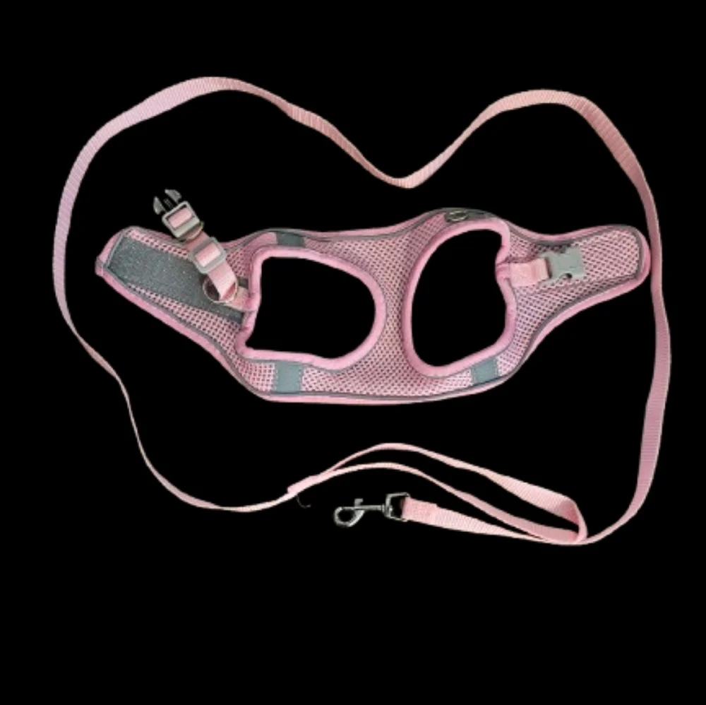 📣 Solmoony Dog Harness XS 🆕 Without Tags No Pull Puppy Harness Leash Pink 🐕‍